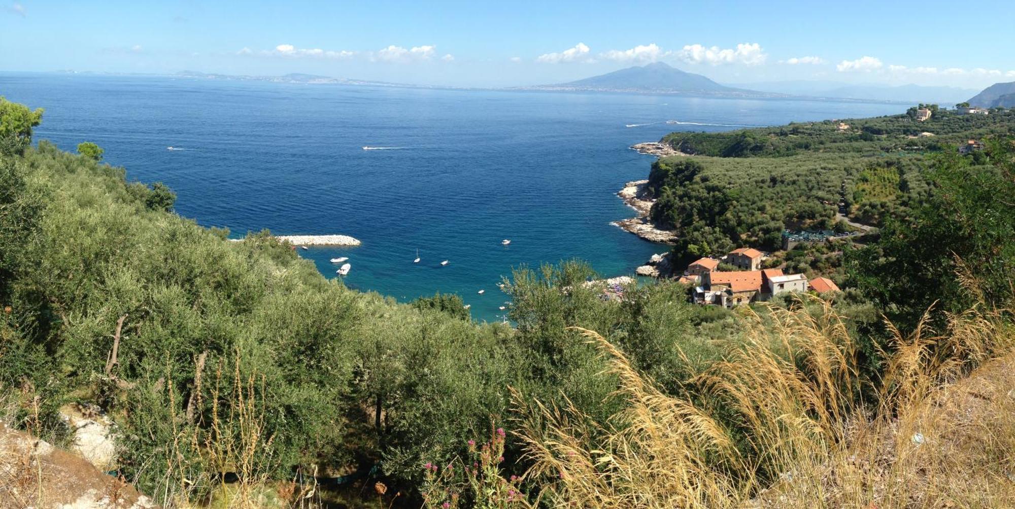 Bilocale Panoramico “Lo Sguardo” Apartman Massa Lubrense Kültér fotó