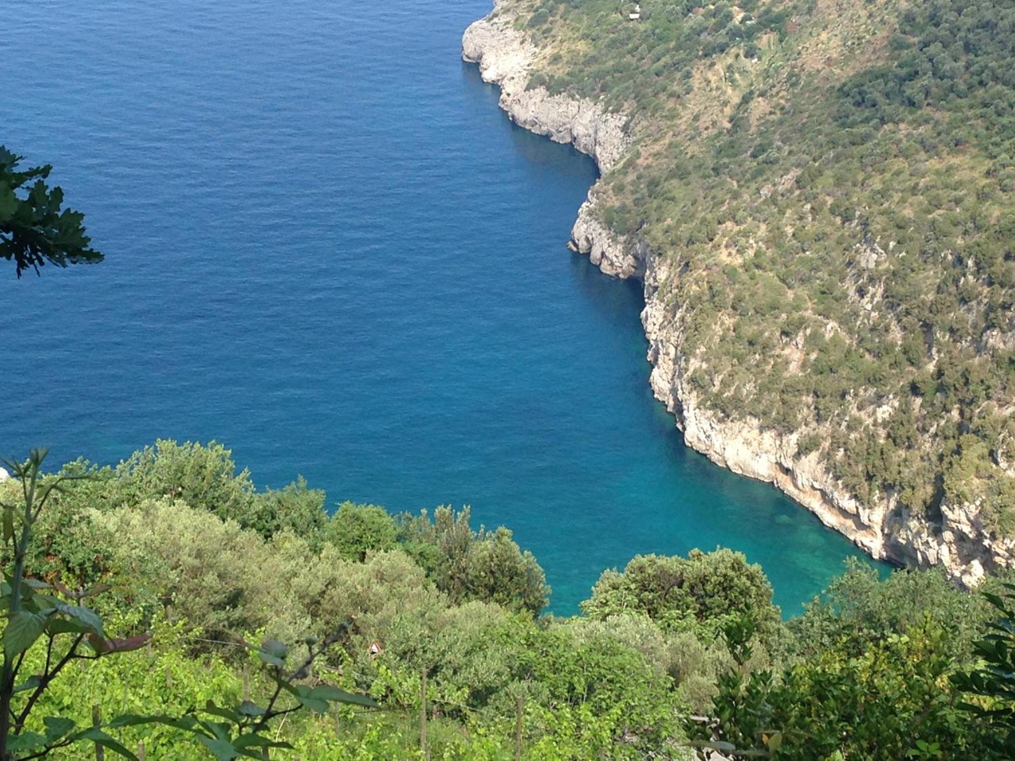 Bilocale Panoramico “Lo Sguardo” Apartman Massa Lubrense Kültér fotó