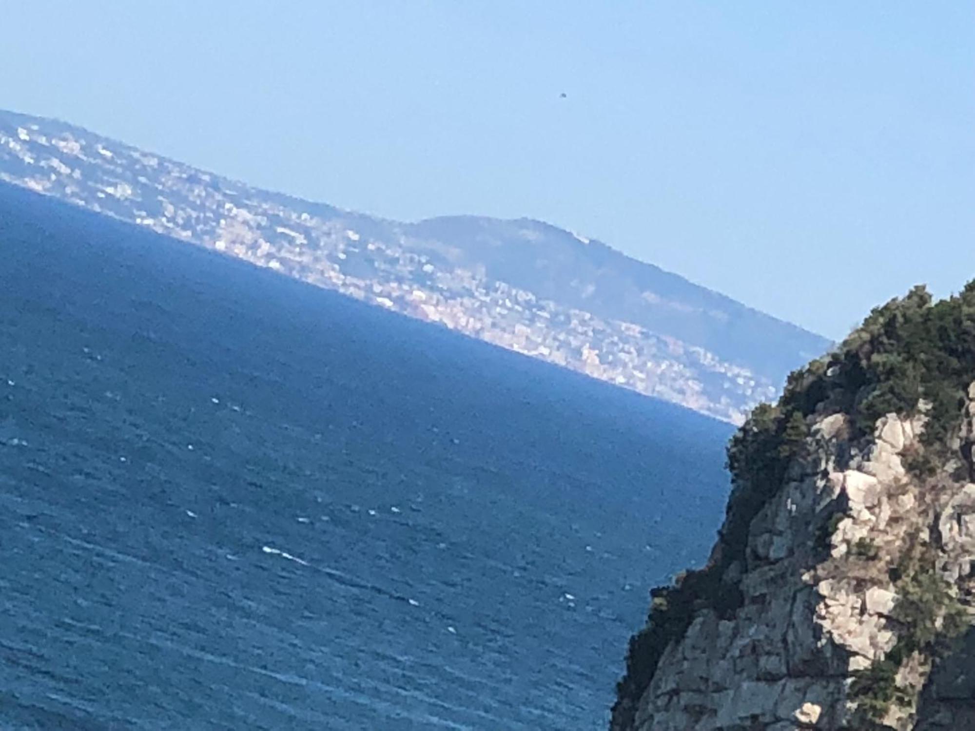 Bilocale Panoramico “Lo Sguardo” Apartman Massa Lubrense Kültér fotó